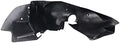 TRQ Front Left Inner Fender Liner Black Drivers Side
