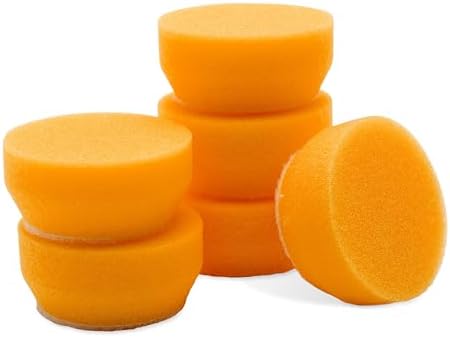 Griot's Garage 1" BOSS Correcting Foam Pads for Car Polishing, Buffing, Detailing and Light to Moderate Auto Paint Correction, Durable, Machine-Washable, Pack of 6 by GriotsGarage
