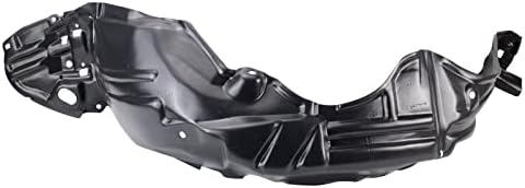 TRQ Front Left Inner Fender Liner Black Drivers Side