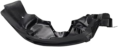 TRQ Front Left Inner Fender Liner Black Drivers Side