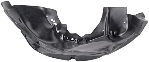 TRQ Front Left Inner Fender Liner Black Drivers Side