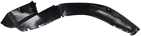 TRQ Front Right Inner Fender Liner Black Passenger Side