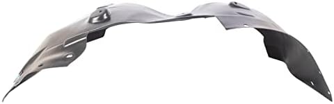 TRQ Right Inner Fender Liner Black Passenger Side