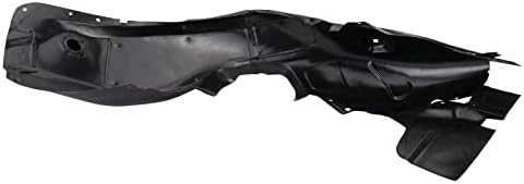 TRQ Front Right Inner Fender Liner Black Passenger Side