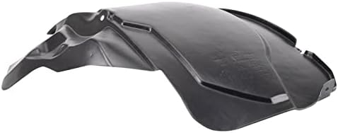 TRQ Front Left Forward Inner Fender Liner Black Drivers Side
