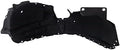 TRQ Front Left Inner Fender Liner Black Drivers Side