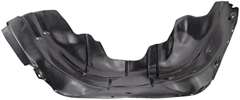 TRQ Front Right Inner Fender Liner Black Passenger Side
