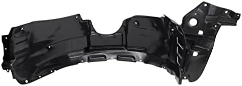 TRQ Front Left Inner Fender Liner Black Drivers Side