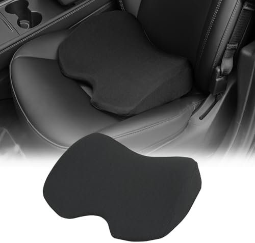 Nilight Car Seat Cushion 1PC Black Memory Foam Mesh Universal Breathable