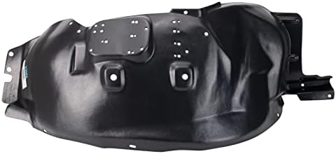 TRQ Front Left Inner Fender Liner Black Drivers Side