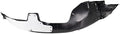 TRQ Front Right Inner Fender Liner Black Passenger Side
