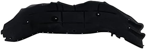 TRQ Front Left Inner Fender Liner Black Drivers Side