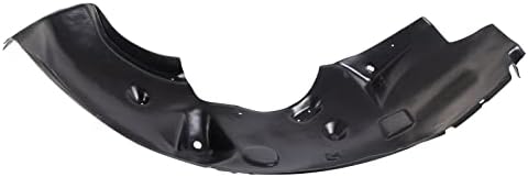 TRQ Front Right Inner Fender Liner Black Passenger Side