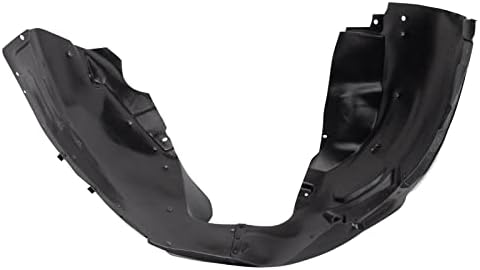 TRQ Front Left Inner Fender Liner Black Drivers Side