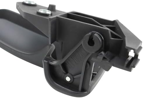 TRQ Front Right Interior Door Handle Black Passenger Side