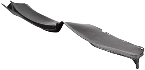 TRQ Front Left Rearward Inner Fender Liner Black Drivers Side