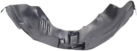 TRQ Front Right Inner Fender Liner Black Passenger Side