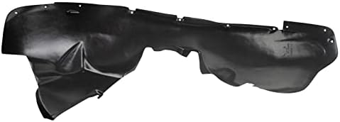 TRQ Front Left Inner Fender Liner Black Drivers Side