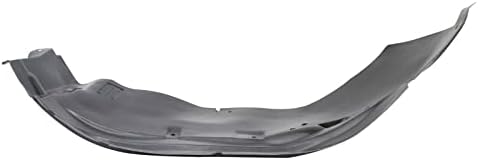 TRQ Front Right Inner Fender Liner Black Passenger Side