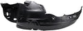 TRQ Front Left Inner Fender Liner Black Drivers Side