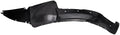 TRQ Front Right Inner Fender Liner Black Passenger Side