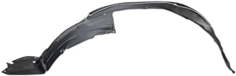TRQ Rear Right Inner Fender Liner Black Passenger Side