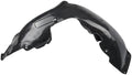 TRQ Front Left Inner Fender Liner Black Drivers Side