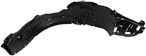 TRQ Front Left Inner Fender Liner Black Drivers Side