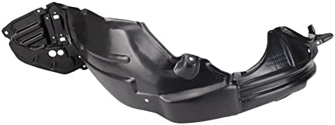 TRQ Front Left Inner Fender Liner Black Drivers Side