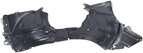 TRQ Front Left Inner Fender Liner Black Drivers Side