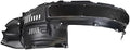 TRQ Rear Right Inner Fender Liner Black Passenger Side