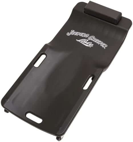 Lisle 97102 Black Low Profile Plastic Creeper by Lisle