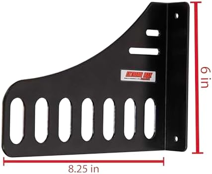 Extreme Max 5001.6752 Aluminum Garment Holder for Enclosed Trailer Shop Garage Storage - Black - Image 3