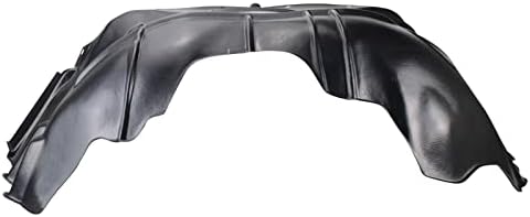 TRQ Front Right Inner Fender Liner Black Passenger Side