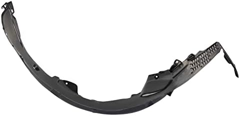 TRQ Front Left Inner Fender Liner Black Drivers Side