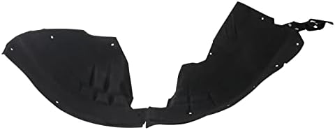 TRQ Front Left Inner Fender Liner Black Drivers Side