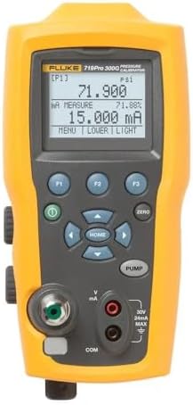 Fluke 719PRO-300G Electric Pressure Calibrator, 300 PSIG, 30 V DC, 9.5" x 4.4" x 2.8" by FlukeCorporation