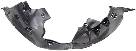 TRQ Front Left Inner Fender Liner Black Drivers Side