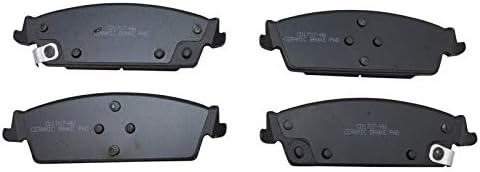 TRQ Rear Posi Ceramic Brake Pad Kit Set