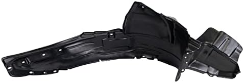 TRQ Front Left Inner Fender Liner Black Drivers Side