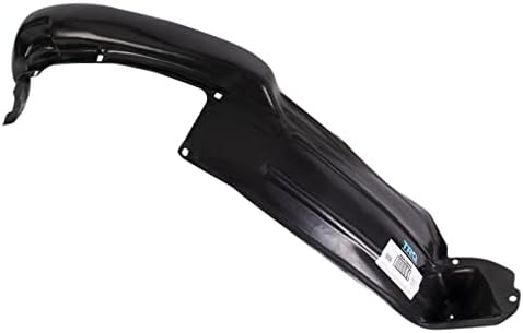 TRQ Front Left Inner Fender Liner Black Drivers Side