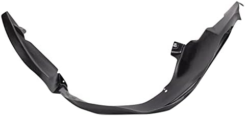 TRQ Front Left Inner Fender Liner Black Drivers Side