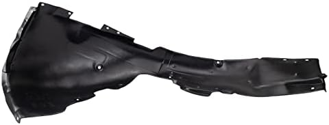 TRQ Left Inner Fender Liner Black Drivers Side