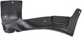 TRQ Front Left Rearward Inner Fender Liner Black Drivers Side