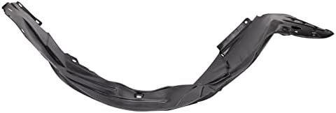 TRQ Front Left Inner Fender Liner Black Drivers Side
