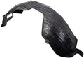 TRQ Front Right Inner Fender Liner Black Passenger Side