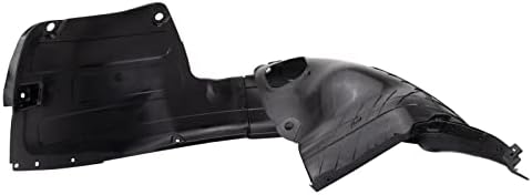 TRQ Front Left Inner Fender Liner Black Drivers Side