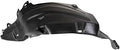 TRQ Front Left Inner Fender Liner Black Drivers Side