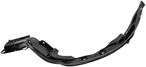 TRQ Front Right Inner Fender Liner Black Passenger Side