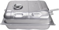 TRQ Fuel Tank 15 Gallon Zinc Coated Steel Silver Lock Ring by TRQ